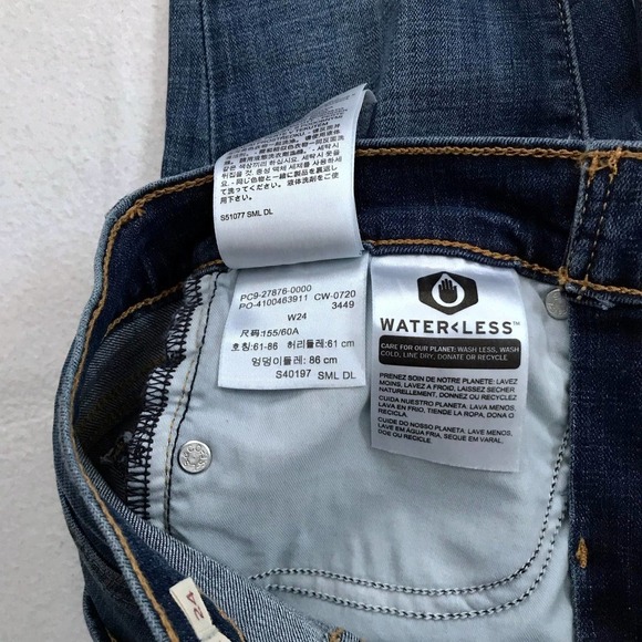 Levi's NWT 311 Shaping Skinny Ankle Jeans Women 00/24 - Picture 12 of 12